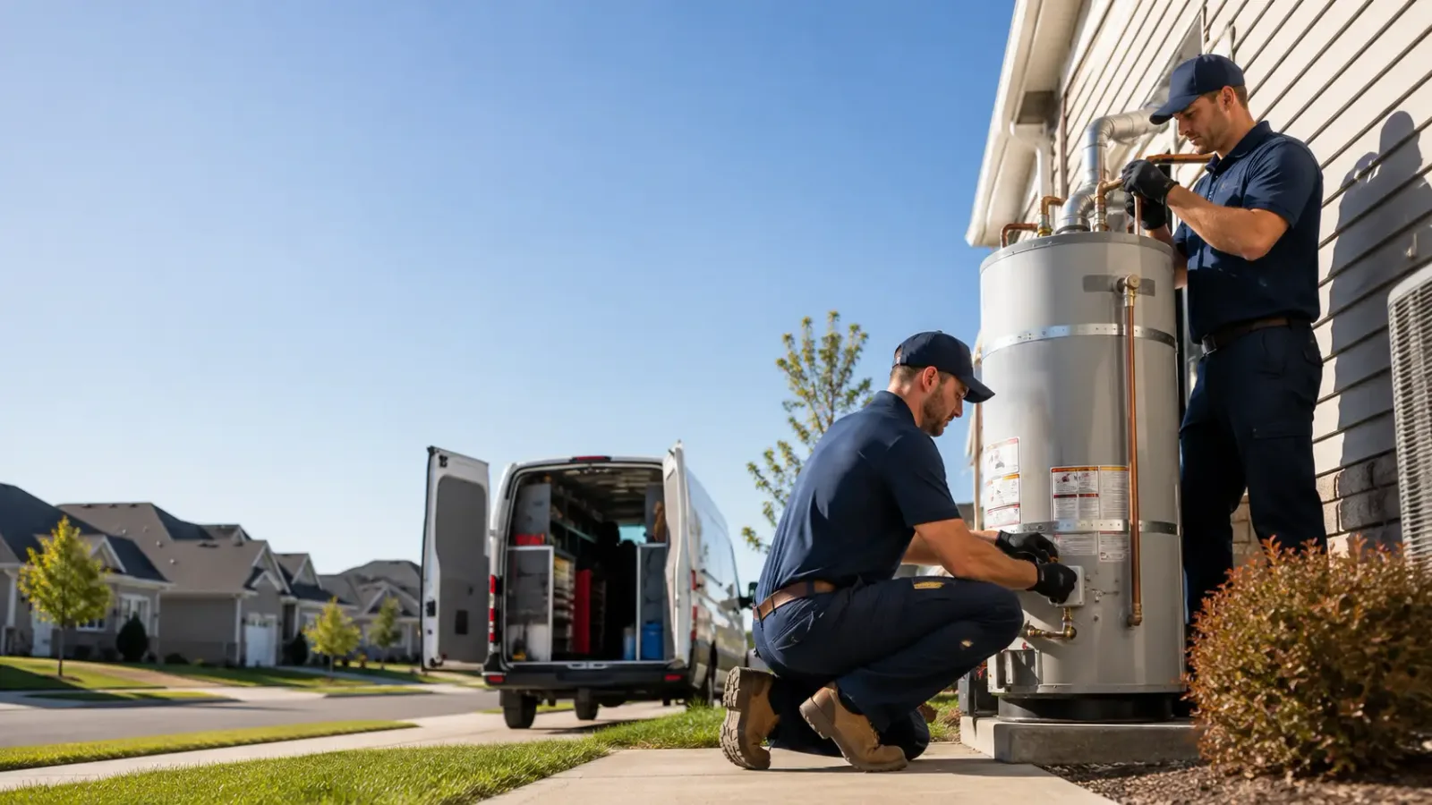 Water Heater Installation in New Bloomington, OH